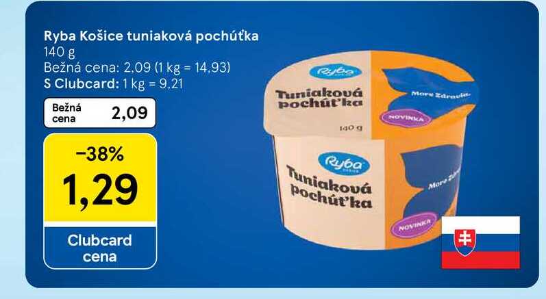 Rybo Tuniaková Pochúťka 140 g