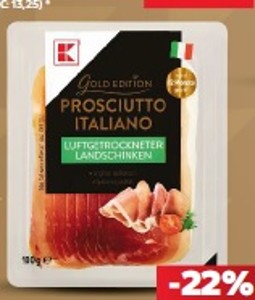 K-GOLD EDITION Prosciutto Italiano