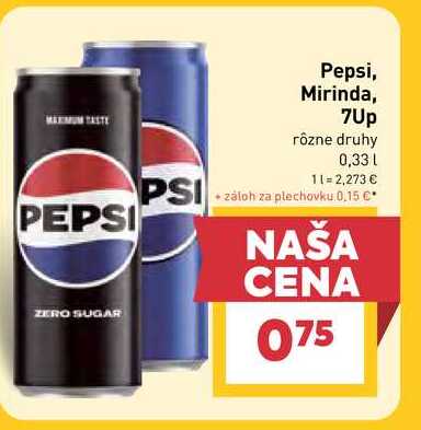 Pepsi 330ml v akcii