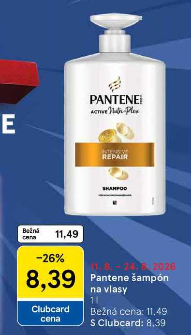 Pantene šampón na vlasy 1l