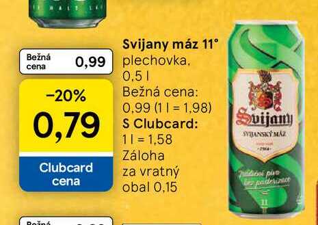 Svijany máz 11° 0,5l