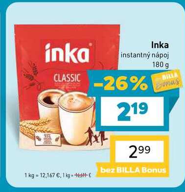 Inka instantný nápoj 180 g