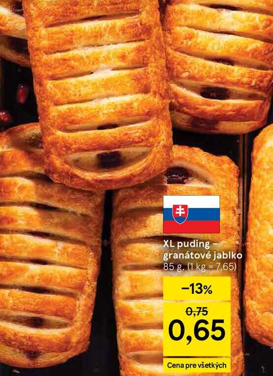 XL puding granátové jablko 85 g