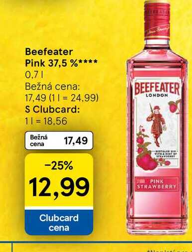 Beefeater Pink 37,5 % 0.7l