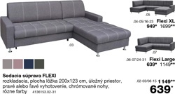 Sedacia súprava FLEXI