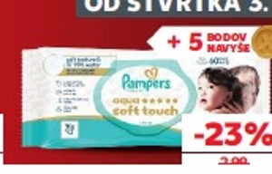 Pampers vlhčené utierky