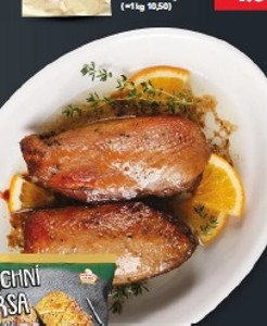 Vodňanská kachna Kačacie prsia sous vide