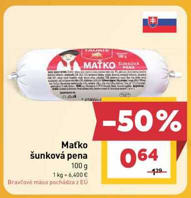 Maťko šunková pena 100 g