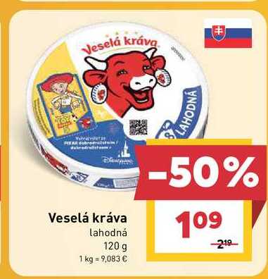 Veselá kráva lahodná 120 g 
