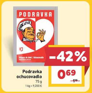 Podravka ochucovadlo 75g