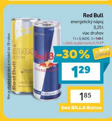 Red Bull energy drink 250 ml
