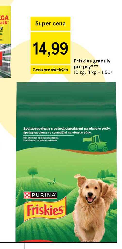 Friskies granuly pre psy 10 kg