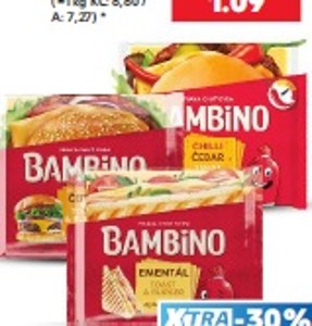 Bambino Tavené syrové plátky