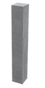 Softiline naturo, sivá 100 x 15 x 15 cm
