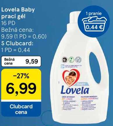 Lovela Baby prací gél 16 PD