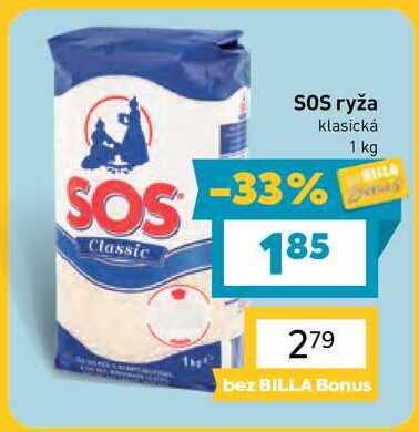SOS ryža klasická 1 kg