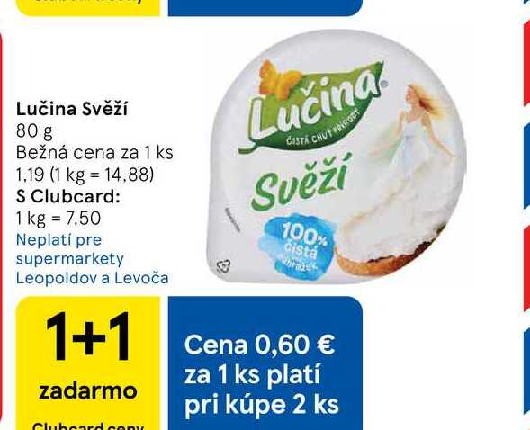 Lučina Svěží 80 g