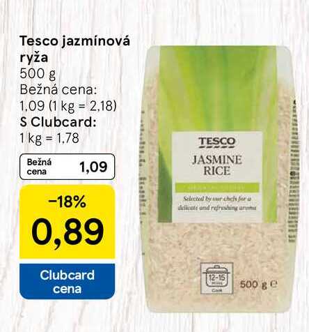 Tesco jazmínová ryža 500 g