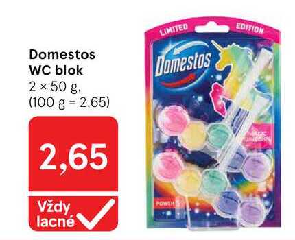 Domestos WC blok 2 x 50 g