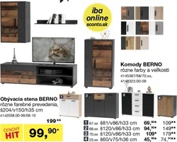 Obývacia stena BERNO