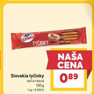 Slovakia tyčinky sola rasca 100 g