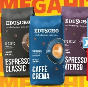 Eduscho Zrnková káva Cafe v akcii