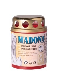 CINTORÍNSKA SVIEČKA MADONA