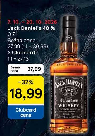 Jack Daniel's 40 % 0.7l
