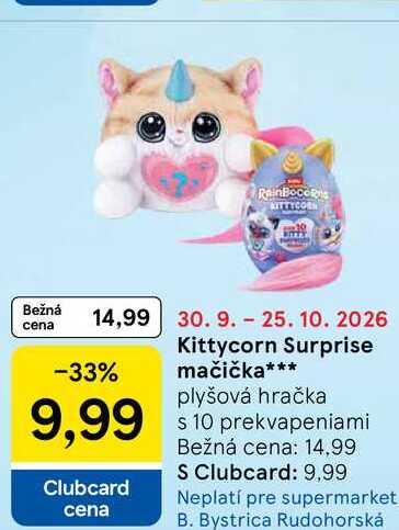 Kittycorn Surprise mačička