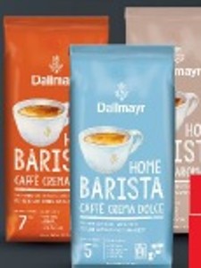 Dallmayr Barista Zrnková káva v akcii