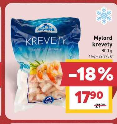 Mylord krevety 800 g