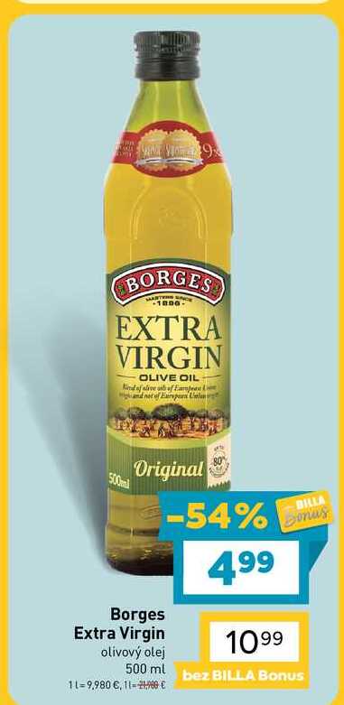 Borges Extra Virgin olivový olej 500 ml