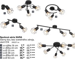 Spotová séria XARA - 1