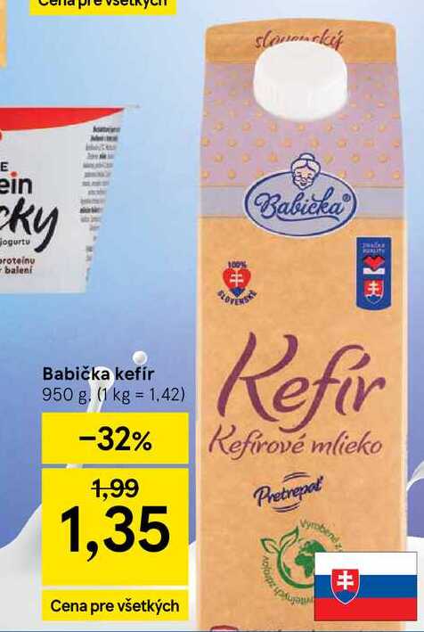 Babička kefír 950 g