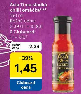 Asia Time sladká chilli omáčka 150 ml