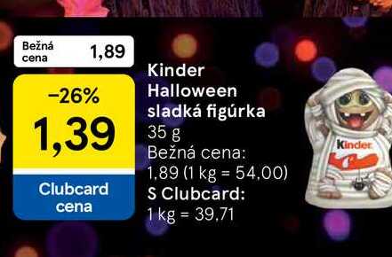 Kinder Halloween sladká figúrka 35 g
