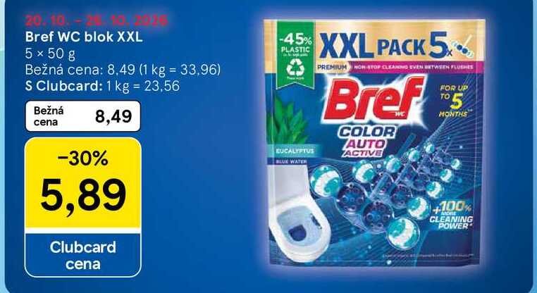 Bref WC blok XXL 5 x 50 g