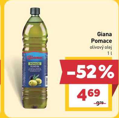 Giana Pomace olivový olej 1l