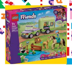 LEGO® Friends 42695 Príves s koňom a so žriebätkom