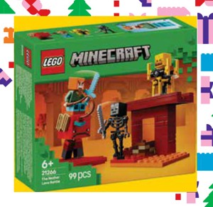 LEGO® Minecraft® 21266 Lávová bitka v Netheri