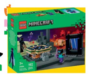 LEGO® Minecraft® 21584 Cesta portálom do Netheru a Endu