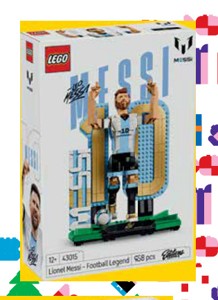 LEGO® Editions 43015 Lionel Messi - Futbalová legenda