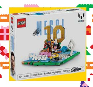 LEGO® Editions 43011 Lionel Messi – Hviezdne momenty futbalu