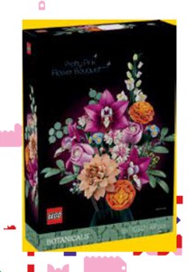 LEGO® Botanicals 10342 Krásna kytica ružových kvetov