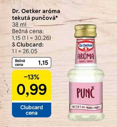 Dr. Oetker aróma tekutá punčová 38 ml