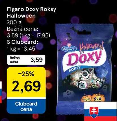 Figaro Doxy Roksy Halloween 200 g